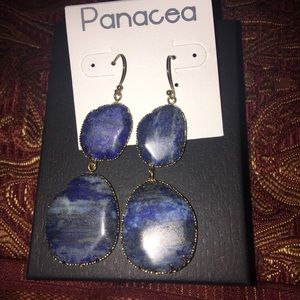Blue lapis earrings